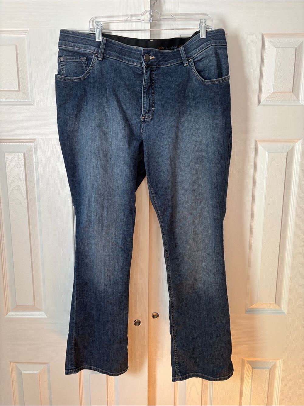 Lee Rider Women’s Blue Jeans Midrise Bootcut Size 20